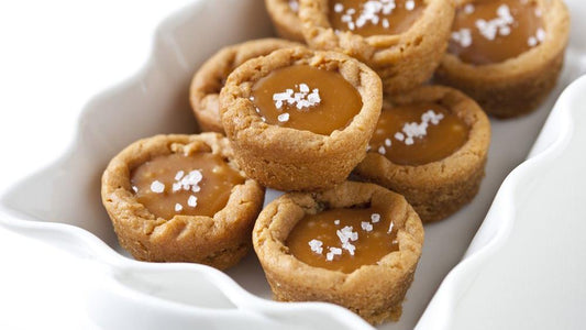 Caramel Thumb Print Cookies/Cups