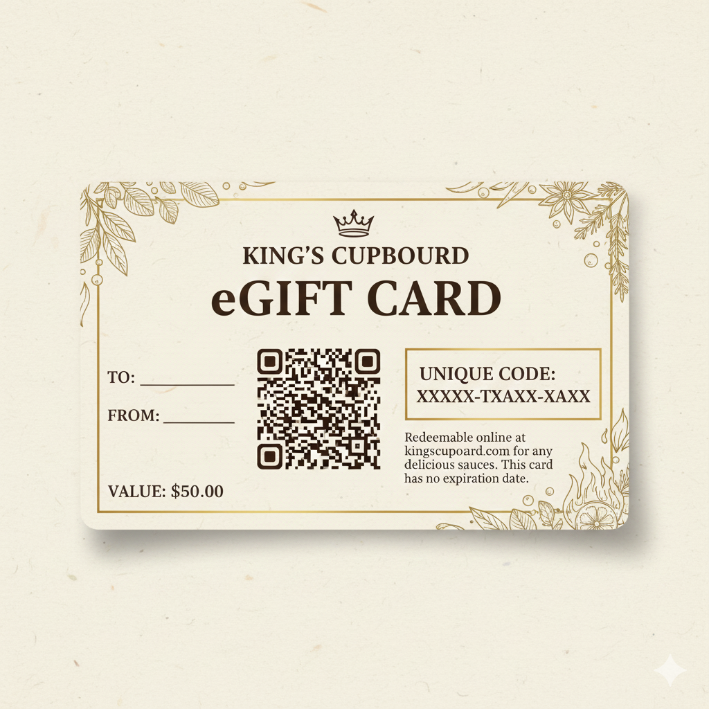 Kings Cupboard E-Gift Card