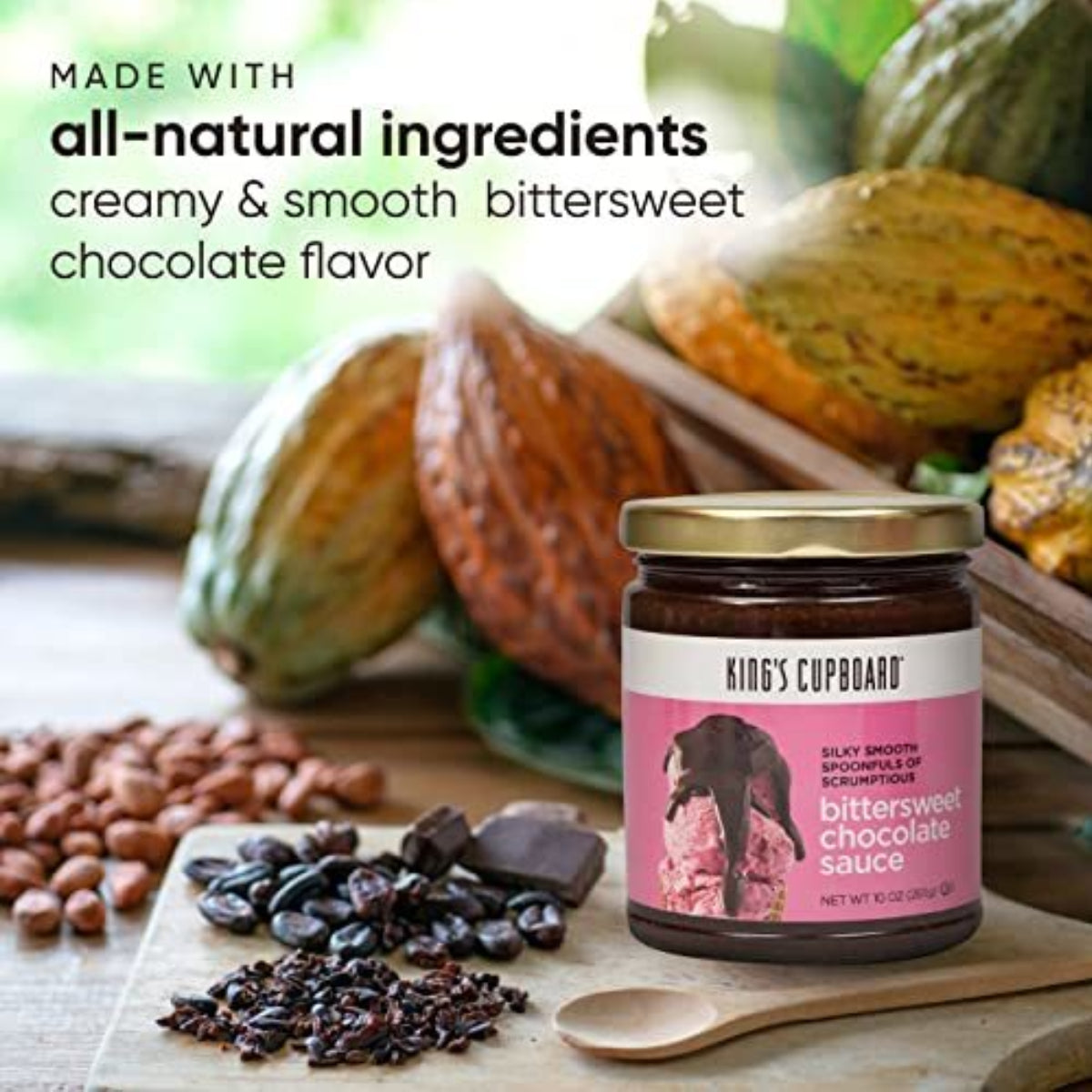 Bittersweet Chocolate Sauce - Dark Chocolate